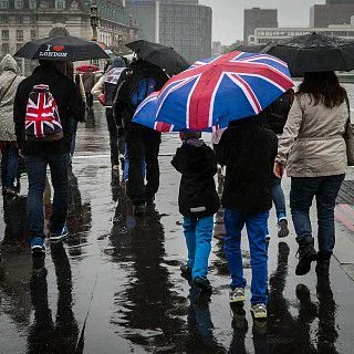 Дощовий Лондон та його вулиці