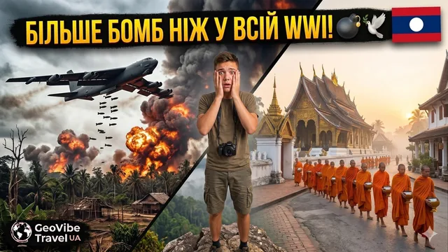 Лаос — на цю країну скинули більше бомб ніж на всю Європу у Другій світовій